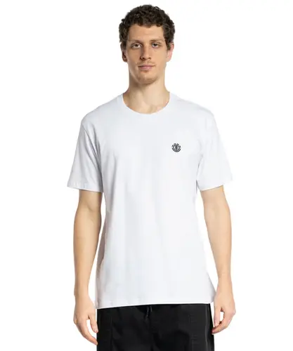 Camiseta Element MC Basic Crew Branco