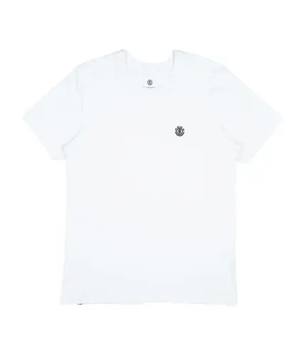 Camiseta Element MC Basic Crew Branco