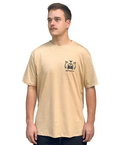 Camiseta Hang Loose x Ophicina Ride Palha