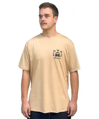 Camiseta Hang Loose x Ophicina Ride Palha