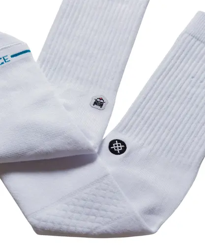 Meia Stance x Ophicina Icon Solids White