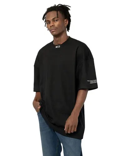 Camiseta MCD Box Fit Gola MCD Preto