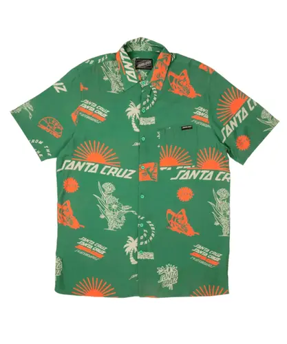 Camisa Santa Cruz Rise And Shine - Verde