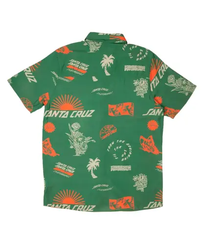 Camisa Santa Cruz Rise And Shine - Verde