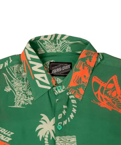 Camisa Santa Cruz Rise And Shine - Verde