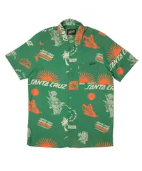 Camisa Santa Cruz Rise And Shine - Verde