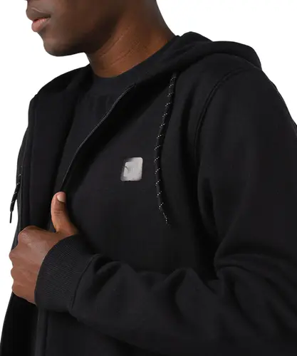 Moletom Aberto Hang Loose Mirror - Preto