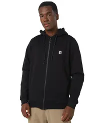 Moletom Aberto Hang Loose Mirror - Preto
