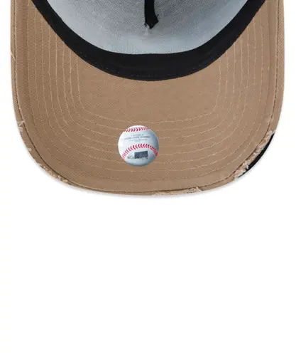 Boné New Era 9FORTY A-Frame MLB New York Yankees Destroyed - Khaki
