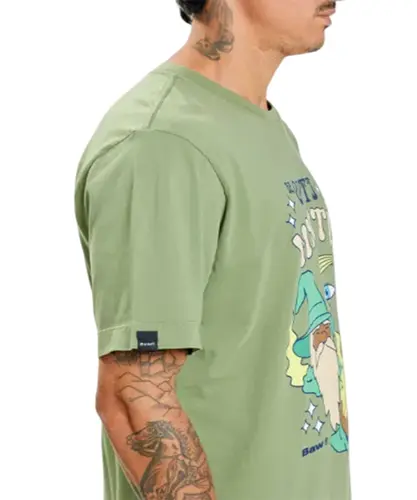 Camiseta Baw Regular Mister Optimystic Militar