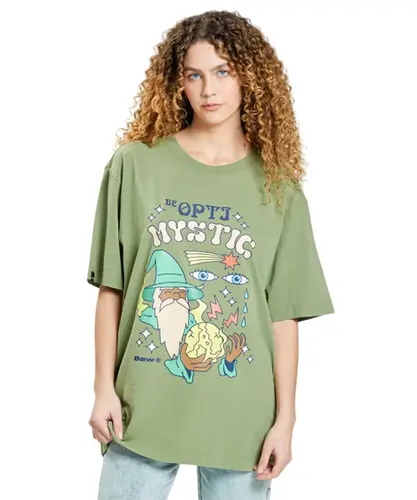 Camiseta Baw Regular Mister Optimystic Militar