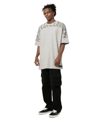Camiseta Box Fit MCD More Core Division Cinza