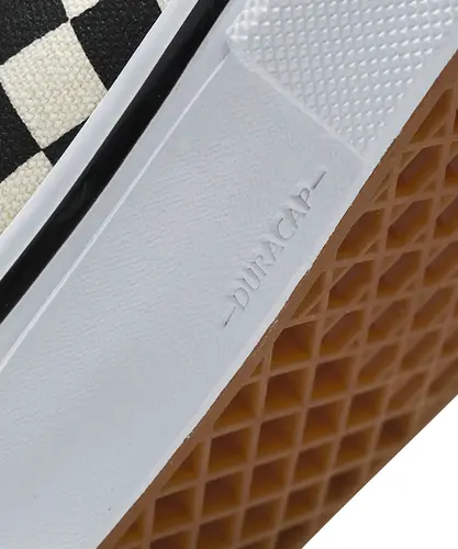 Tênis Vans Skate Slip On White Black