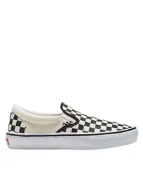 Tênis Vans Skate Slip On White Black