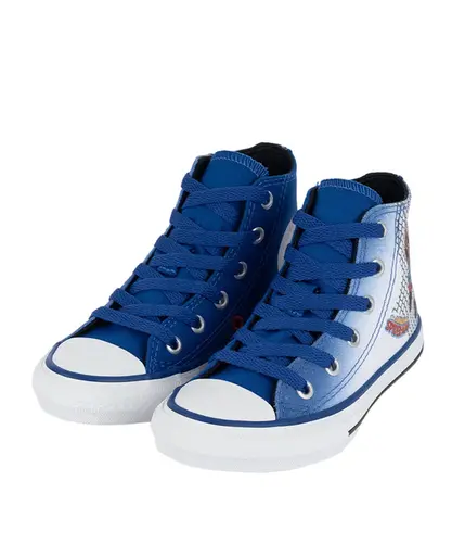 Tênis Converse Kids Chuck Taylor All Star Hi Homem Aranha Azul