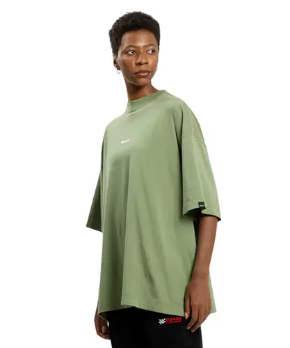 Camiseta Baw New Over Self Logo Colors Militar