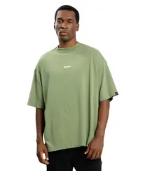 Camiseta Baw New Over Self Logo Colors Militar