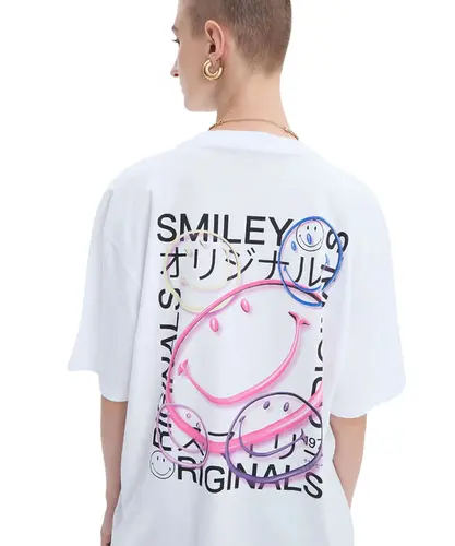 CAMISETA REGULAR DIGITAL BAW X SMILEY