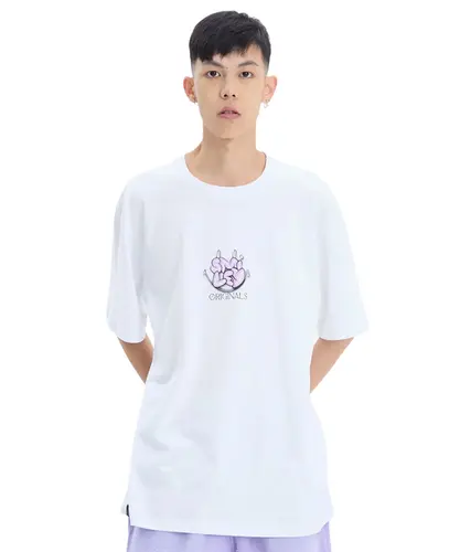 CAMISETA REGULAR DIGITAL BAW X SMILEY