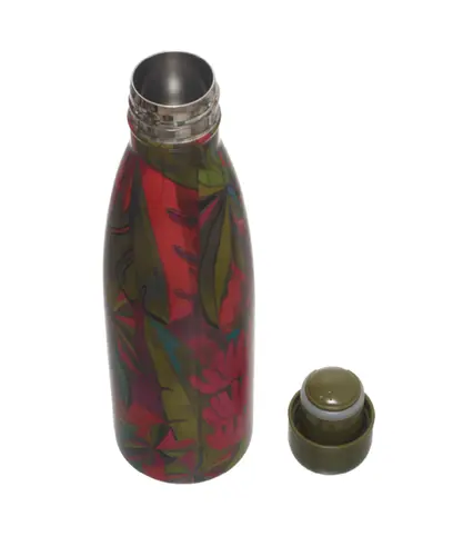 Garrafa Farm Glub Folhagem De Banana 750ml Verde