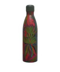 Garrafa Farm Glub Folhagem De Banana 750ml Verde