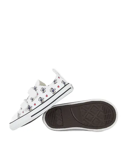 Tênis Converse Infantil Chuck Taylor All Star 2V OX Disney Snow White Branco