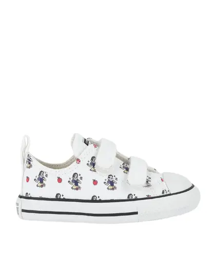 Tênis Converse Infantil Chuck Taylor All Star 2V OX Disney Snow White Branco