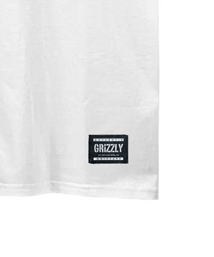 Camiseta Grizzly Local Pusher Tee White