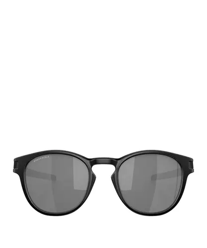 Oakley ブラック ラッチLatch PRIZM P POLARIZED Óculos de Sol Oakley Latch Matte Black com Lentes Prizm Black