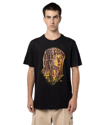 Camiseta Regular MCD Santa Core Preto