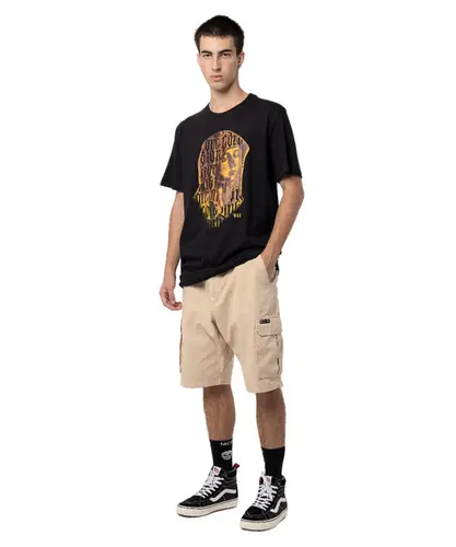 Camiseta Regular MCD Santa Core Preto