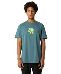 Camiseta Lost Two Colors Azul Hossegor