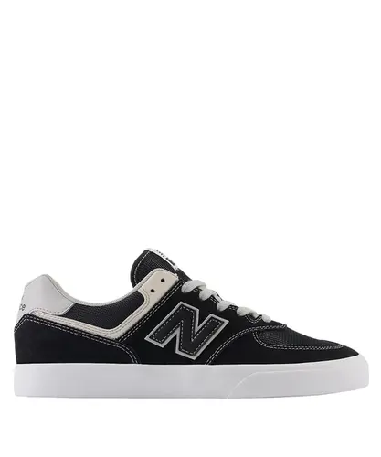 Tênis New Balance 574 Vulc Black White - Tênis New Balance 574