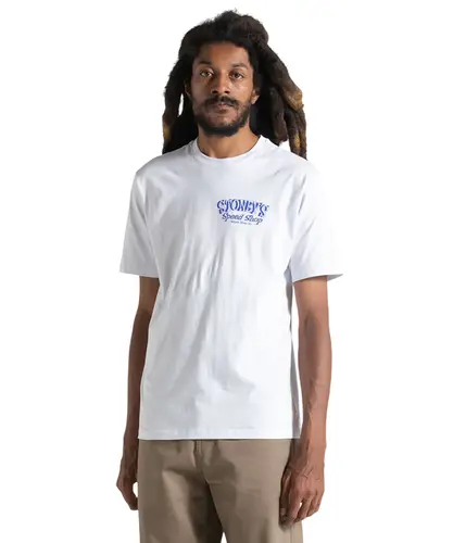 Camiseta Volcom Speed Shop Branco