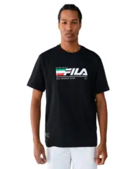 Camiseta Fila Comfort Tour Motor Sport Preto