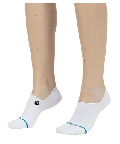 Meia Stance Icon No Show White