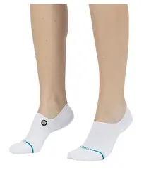 Meia Stance Icon No Show White