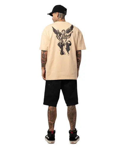 Camiseta Box Fit MCD Anjo Areia