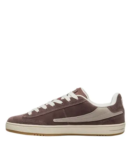Tênis Fila Court 90 Masculino Marrom Bege Oliva