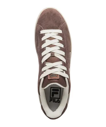 Tênis Fila Court 90 Masculino Marrom Bege Oliva