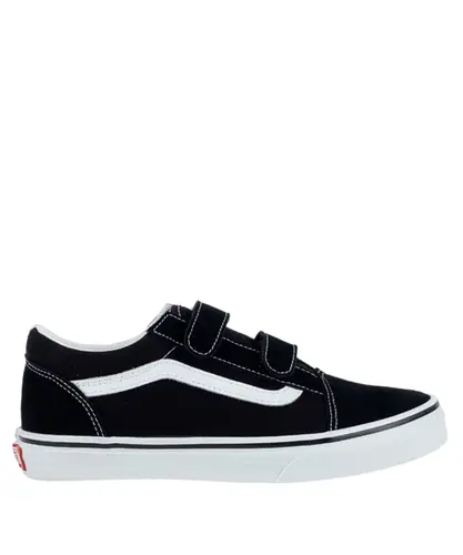 Tênis Vans Old Skool V Black True White
