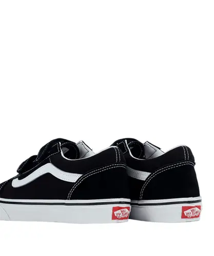 Tênis Vans Old Skool V Black True White