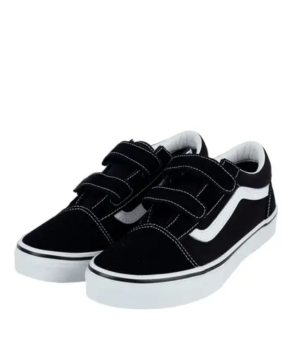 Tênis Vans Old Skool V Black True White