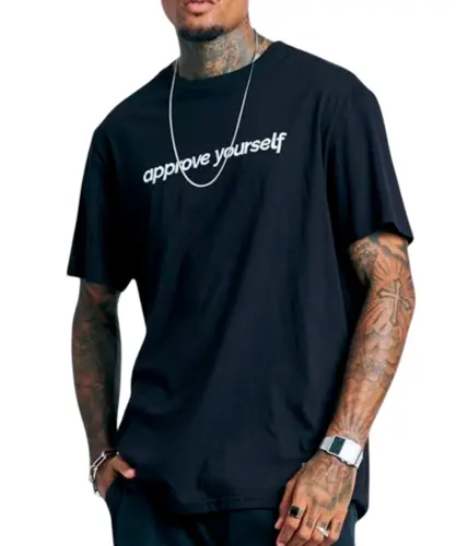 Camiseta Approve Bold Yourself Preto
