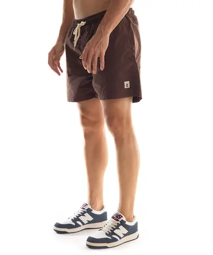 Shorts Kayland Algodão Igarapé Marrom