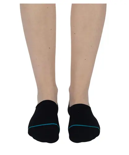Meia Stance Icon No Show Black