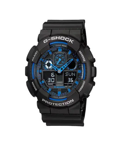 Relogio Casio G-Shock Analogico Digital Preto e Azul