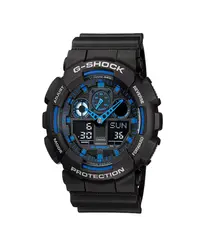 Relogio Casio G-Shock Analogico Digital Preto e Azul