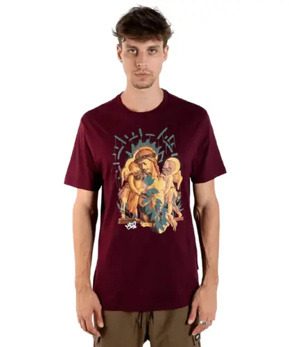 Camiseta Regular MCD Angel Jesus Vinho - Outlet