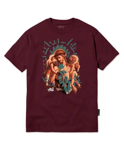 Camiseta Regular MCD Angel Jesus Vinho - Outlet